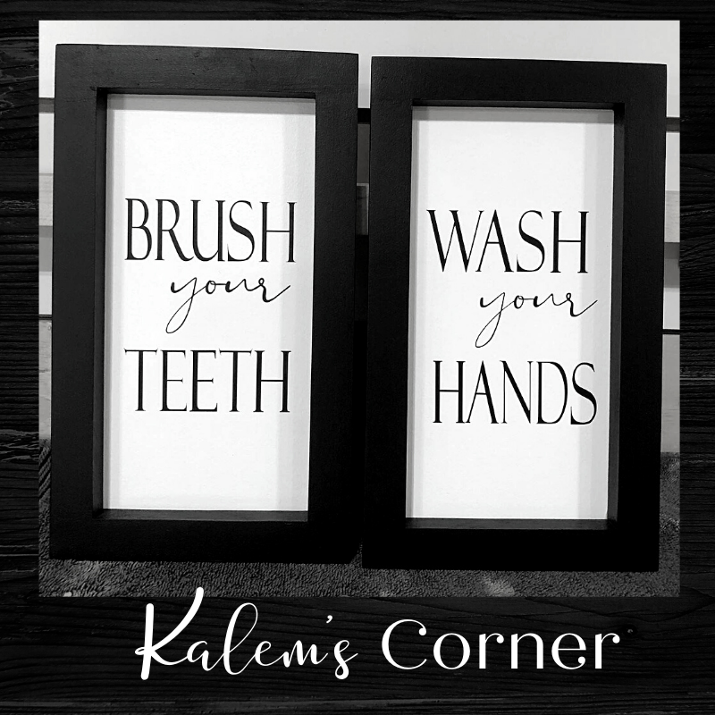 Brush your teeth / Wash your hands