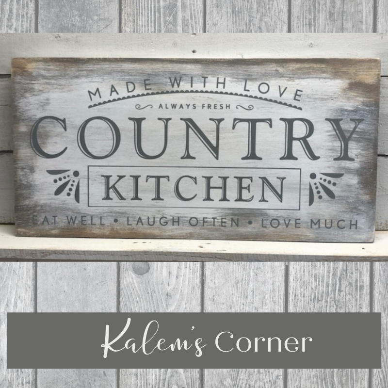 Country Kitchen - Rustic Wall Art