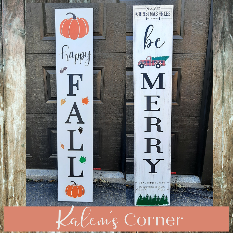 Double Sided Porch Signs
