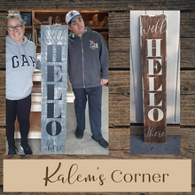 Load image into Gallery viewer, Front Porch Signs in Painted Finish
